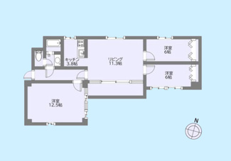 【間取り】 | ニューフジマンション