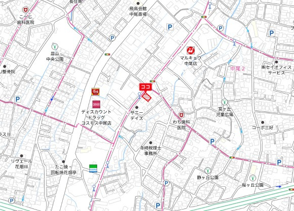 【地図】 | 【土地】福岡市南区屋形原1丁目