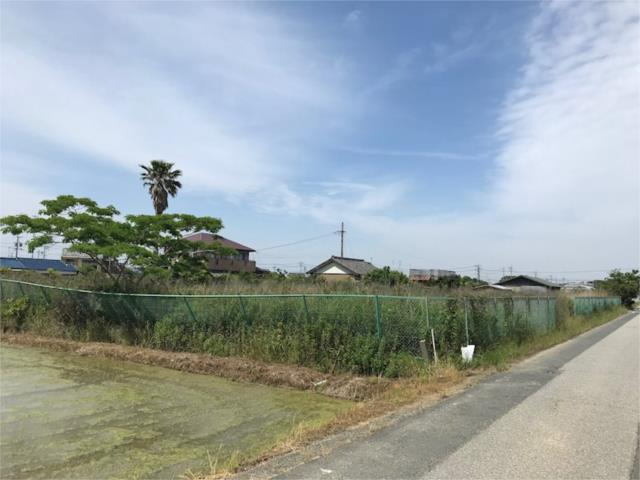売地　豊橋市杉山町字天津前の外観|【現地写真】南西側から見た写真です