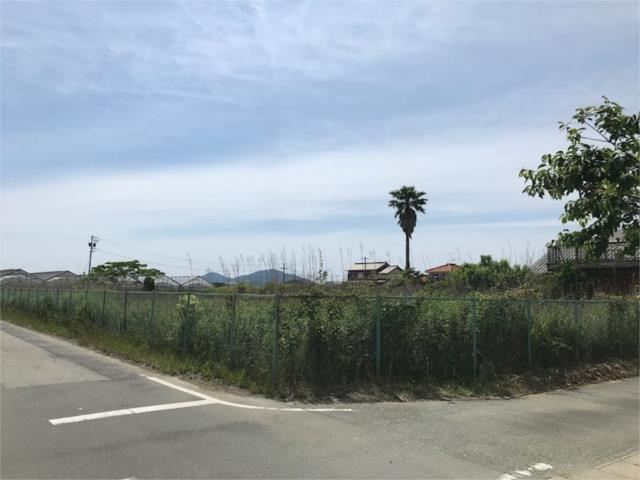 売地　豊橋市杉山町字天津前の外観|現地：南東側から見た写真です