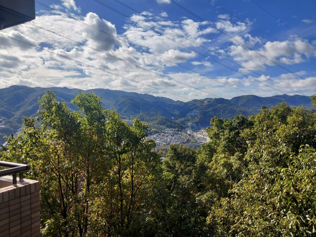 ラ・ビスタ宝塚ウエストウイング三番館の展望|洋室約10.9帖バルコニーからの眺望