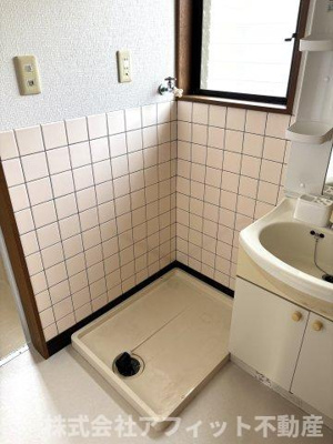 【その他】 | 三谷ハイツ | 室内洗濯機置場