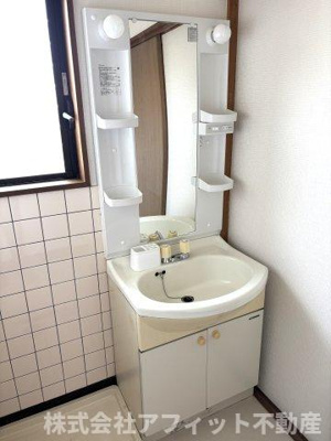 【洗面所】 | 三谷ハイツ | 独立洗面台