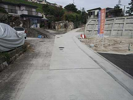 広島市安佐南区大町西１丁目No.3の前面道路含む現地写真