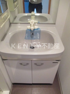 【洗面所】 | レジディア蒲田 | 忙しい朝には欠かせない洗面所です