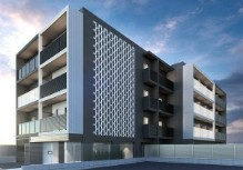 【外観】 | ARKMARK中村橋 | 鉄筋コンクリート造のがっちりとした建物。