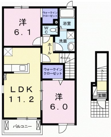 H･Sアルコバレーノの間取り