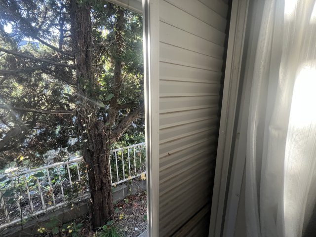 フレグランス幕張のバルコニー