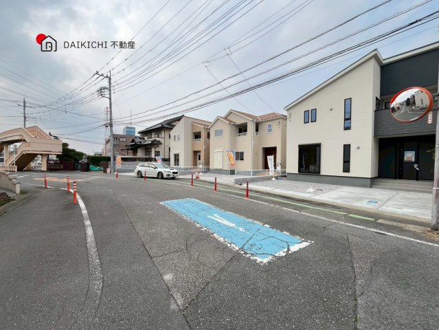 【前面道路含む現地写真】 | 鴻巣市鴻巣第2　新築戸建　全3棟　3号棟