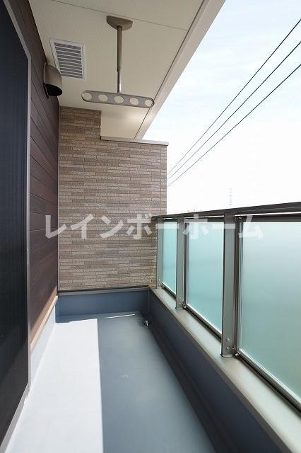 フレグランスⅡのバルコニー