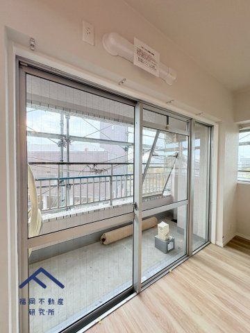 天神ロイアルハイツのバルコニー