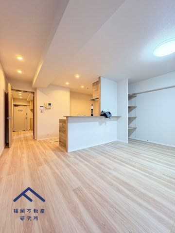 天神ロイアルハイツの居間・リビング