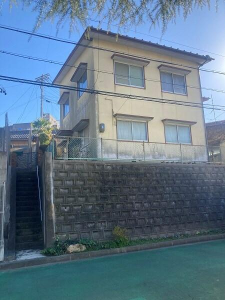 売地　豊橋市花田町字石塚の前面道路含む現地写真|現地写真　※セットバックを要します。