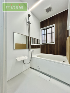 【浴室】 | 六実11分 平日・土日も見学できます　再生住宅　リフォーム〇　中佐津間  | 販売現地