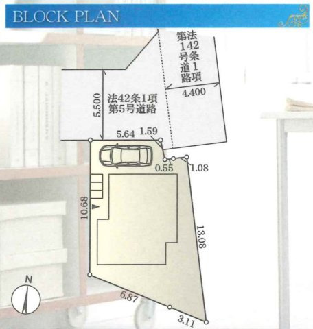 横浜市瀬谷区下瀬谷2丁目　新築戸建【仲介手数料無料】の区画図