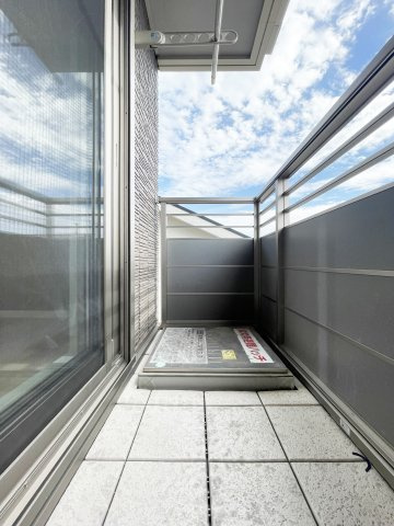 ローレルＲのバルコニー