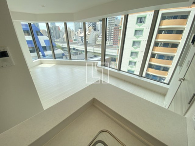 【居間・リビング】 | パークタワー北浜 | パークタワー北浜　リビングダイニングスペース