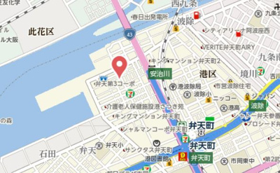 【地図】 | クリスタルグランツ大阪BAY