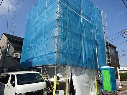 広島市南区宇品御幸４丁目の前面道路含む現地写真