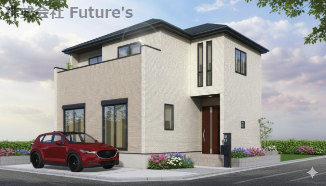 三郷市早稲田8丁目　新築戸建　全1棟