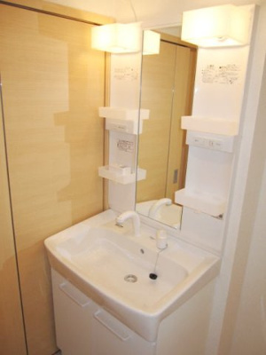 【洗面所】 | ランドルフⅡ | 明るい洗面所です