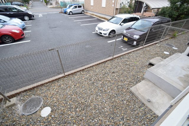 トップⅤのバルコニー|テラス広いです。