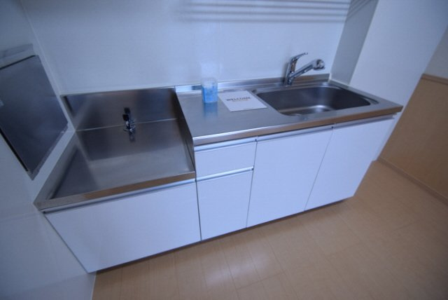 トップⅤのキッチン|2口コンロ設置可能！