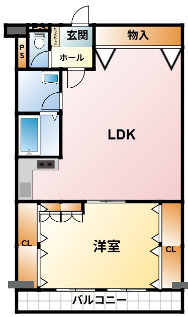 日建茂原マンションの間取り