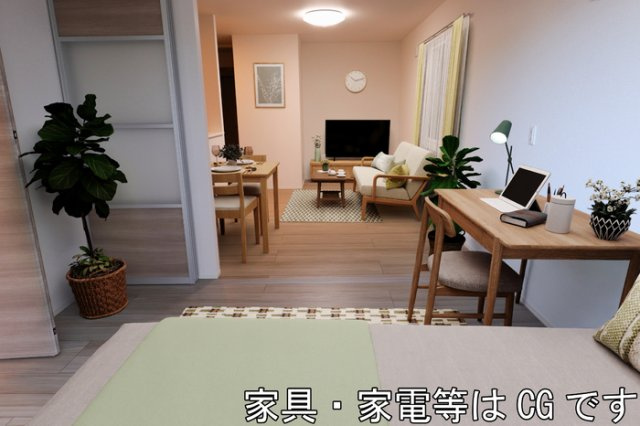 ガナールⅡの居間・リビング|広いリビング★