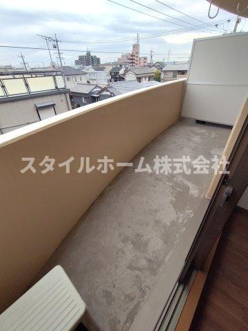 ソルスクエアのバルコニー