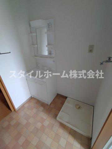 ソルスクエアの独立洗面台