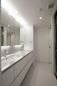 パークコート渋谷ザタワーの洗面所