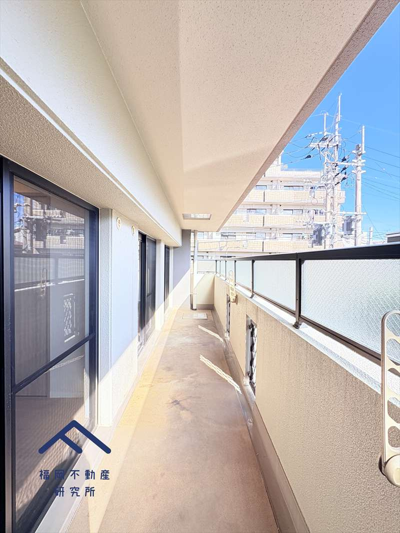 ホルトハイムＪＲ博多南のバルコニー