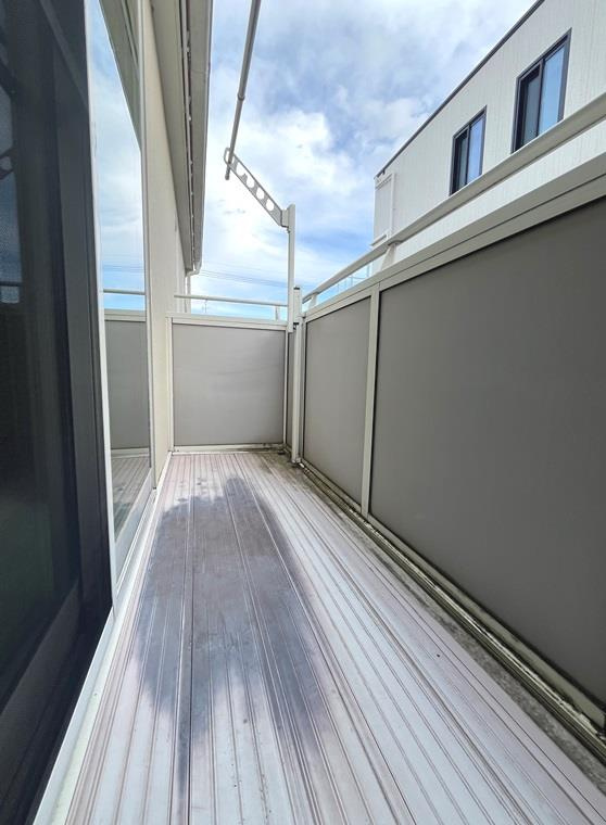 庄司田戸建のバルコニー