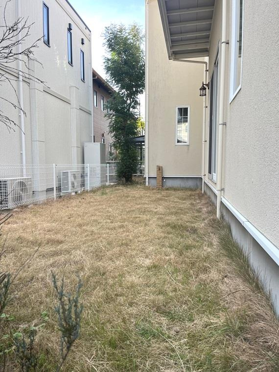 庄司田戸建の庭