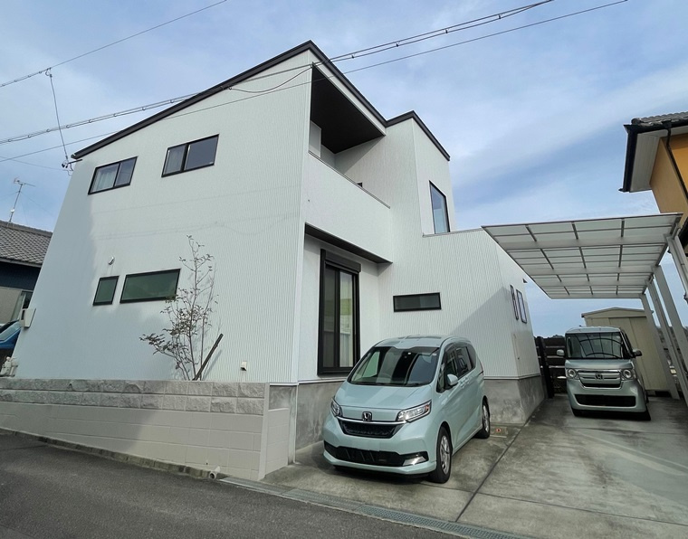 真伝町清水谷戸建の外観