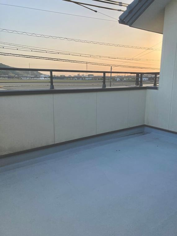 福岡町天白戸建のバルコニー