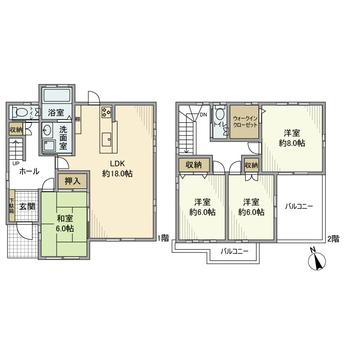 若松町川向戸建