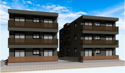 【外観パース】 | ウィステリアEAST | 武蔵中原駅徒歩11分♪