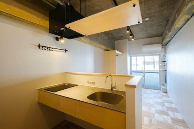 日神プラザ中目黒　角部屋　常時ゴミ出し可　分譲のキッチン