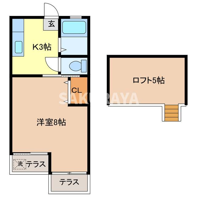 【間取り】の画像
