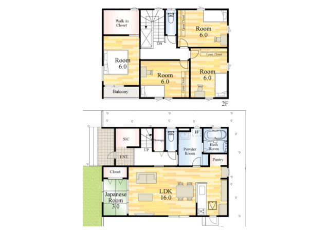 【間取り】の画像