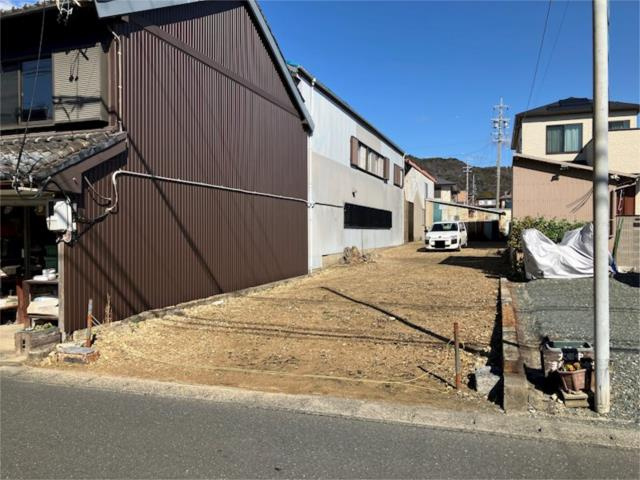 売地　豊橋市大岩町の前面道路含む現地写真|南東側より撮影