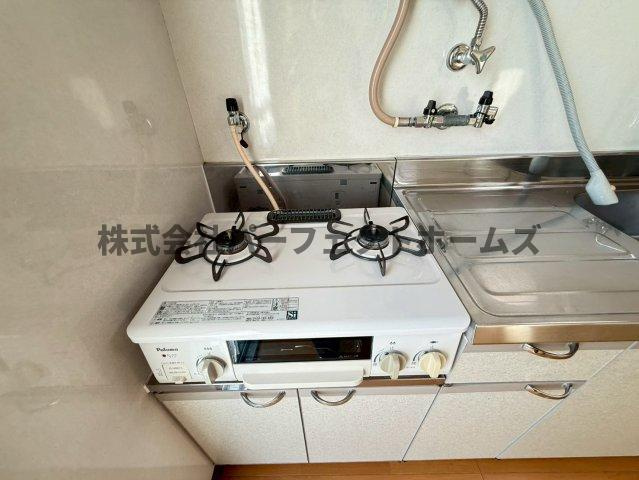 第一東洋マンションのキッチン|お料理しやすいキッチンです