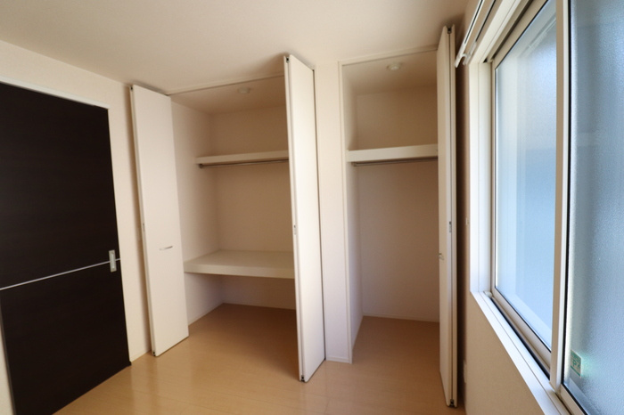 熊本市南区御幸笛田２丁目のアパートの収納