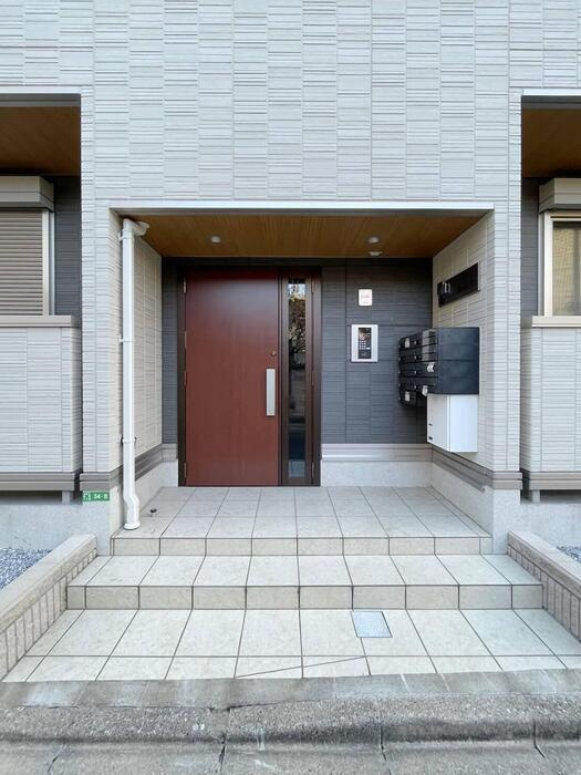 アンジュール北町のエントランス