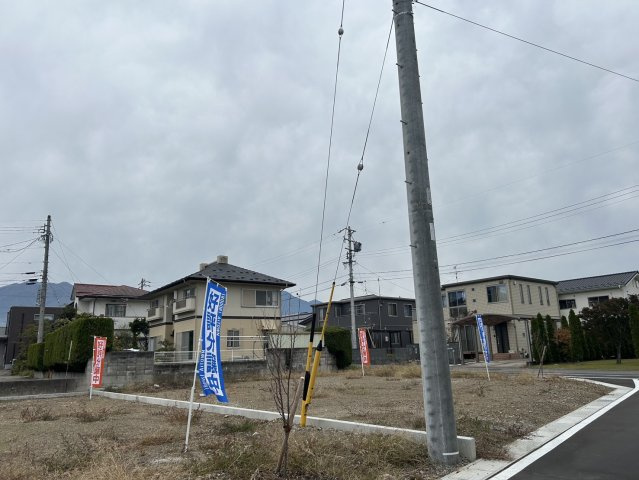 安曇野市穂高柏原　土地　1号棟の周辺