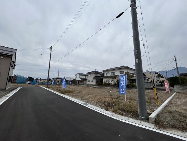 安曇野市穂高柏原　土地　1号棟の周辺