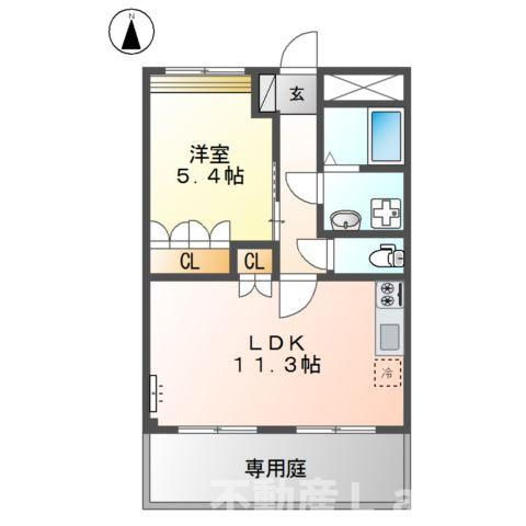 ハイツルーエンの間取り