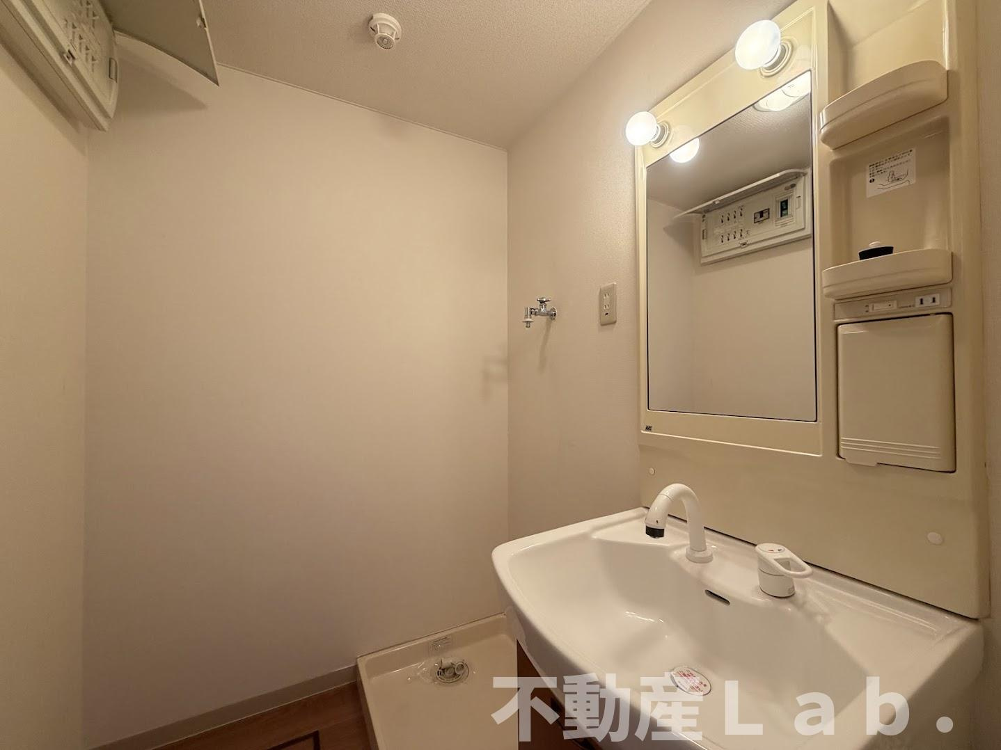 ハイツルーエンの洗面所